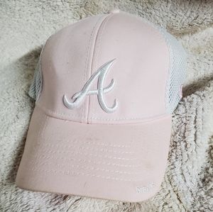 Baby Pink Atlanta Braves Ballcap